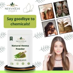 Nexvaida Organic Henna Powder