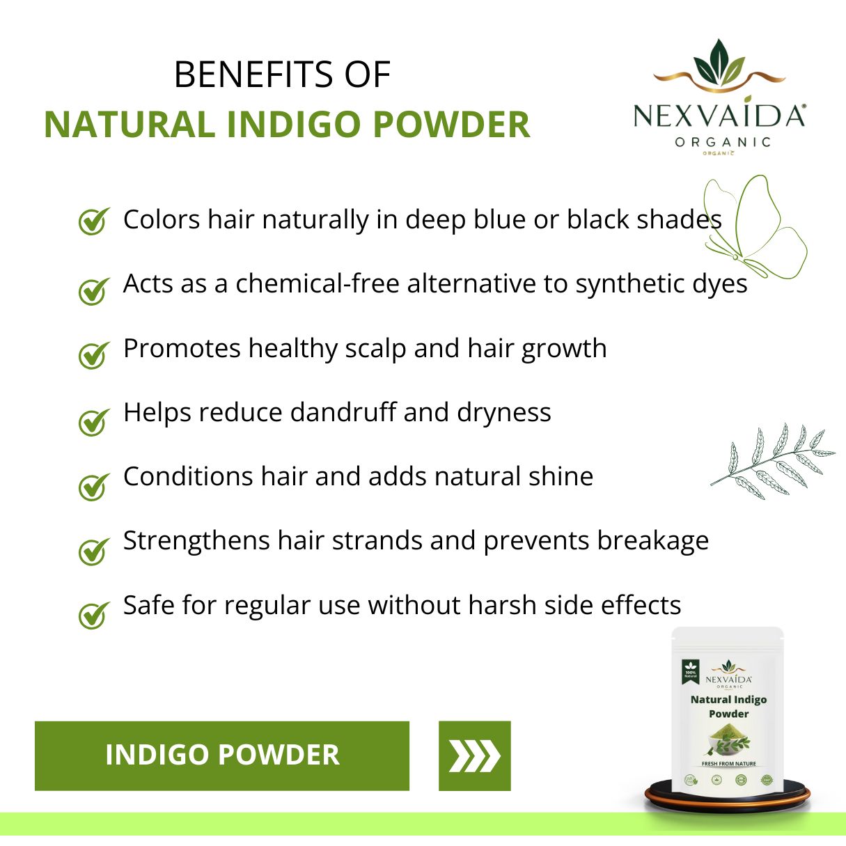Nexvaida Indigo Powder - Image 3